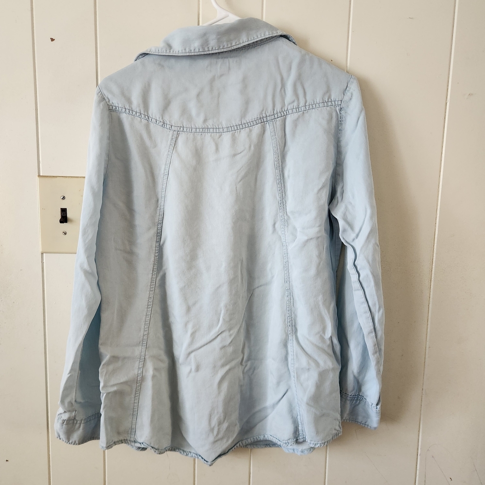 Thread & Supply Sky Blue Button Down Shirt Size M - Picture 4 of 4